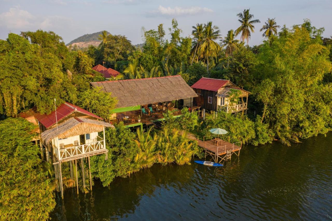 Green Mango Bungalows กำปอต ภายนอก รูปภาพ