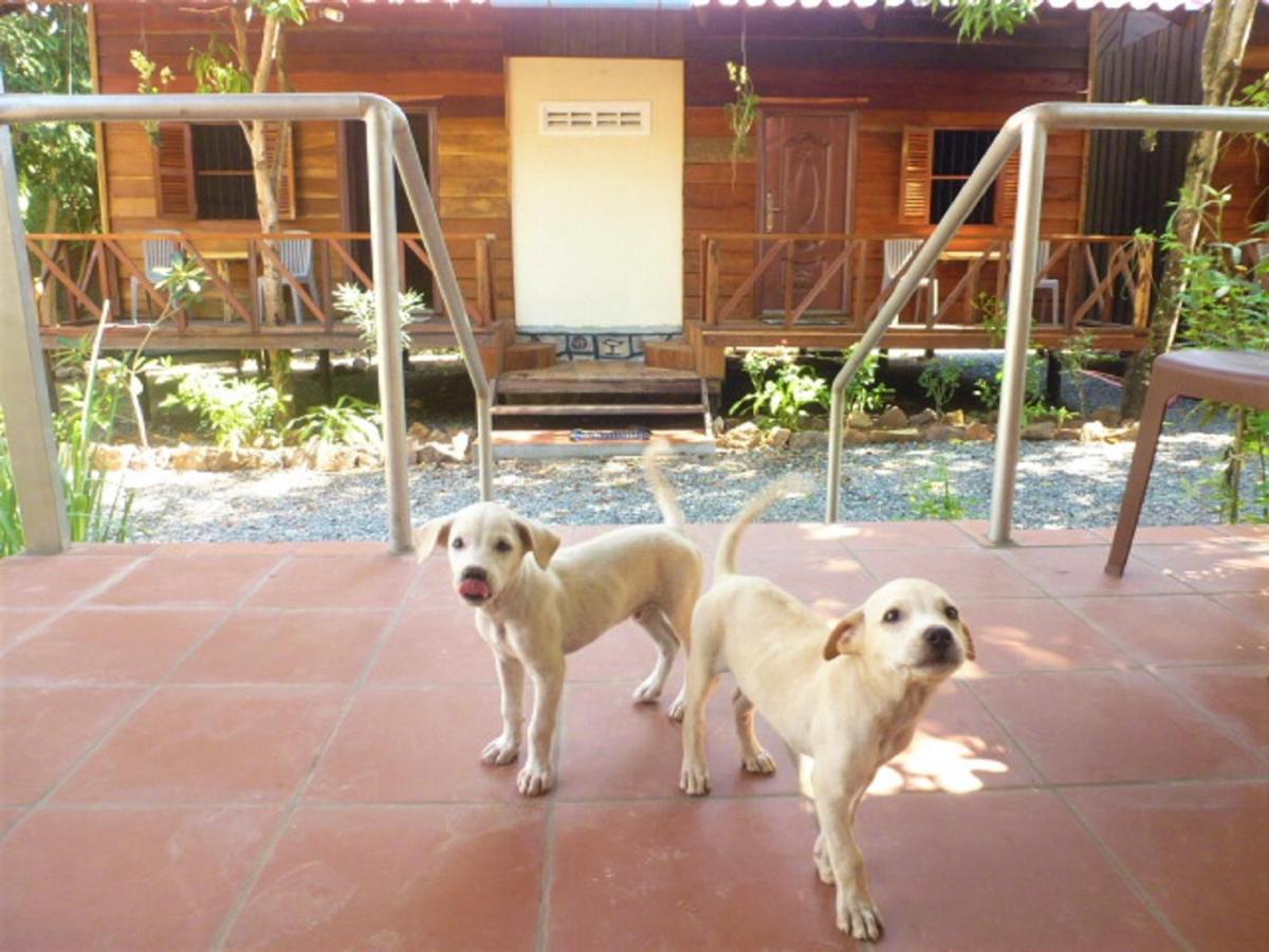 Green Mango Bungalows กำปอต ภายนอก รูปภาพ