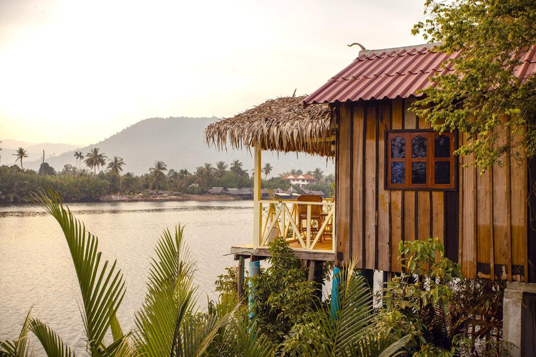 Green Mango Bungalows กำปอต ภายนอก รูปภาพ
